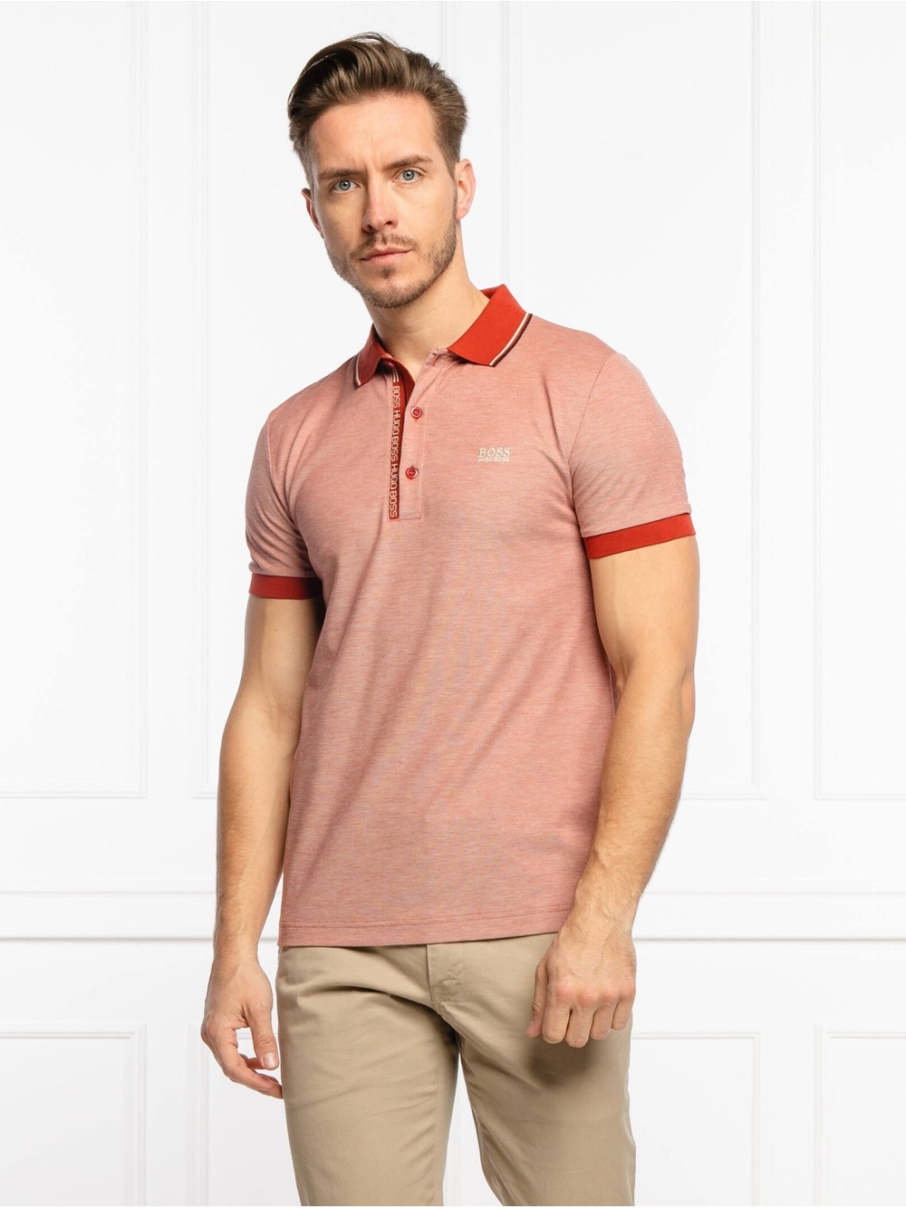 HUGO BOSS Slim Fit Pima Cotton Polo – Men’s L – NWOT